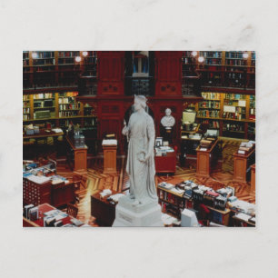 Bibliotek, Ottawa, Ontario, Kanada Vykort