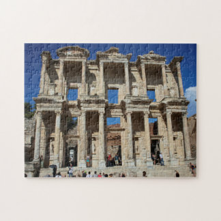 Bibliotek på Ephesus Pussel