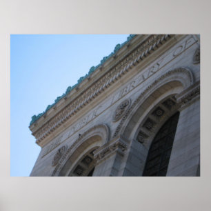 Bibliotek Poster