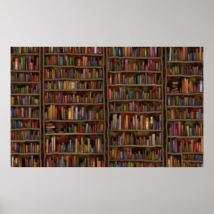 Bibliotek Poster