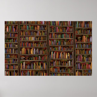 Bibliotek Poster