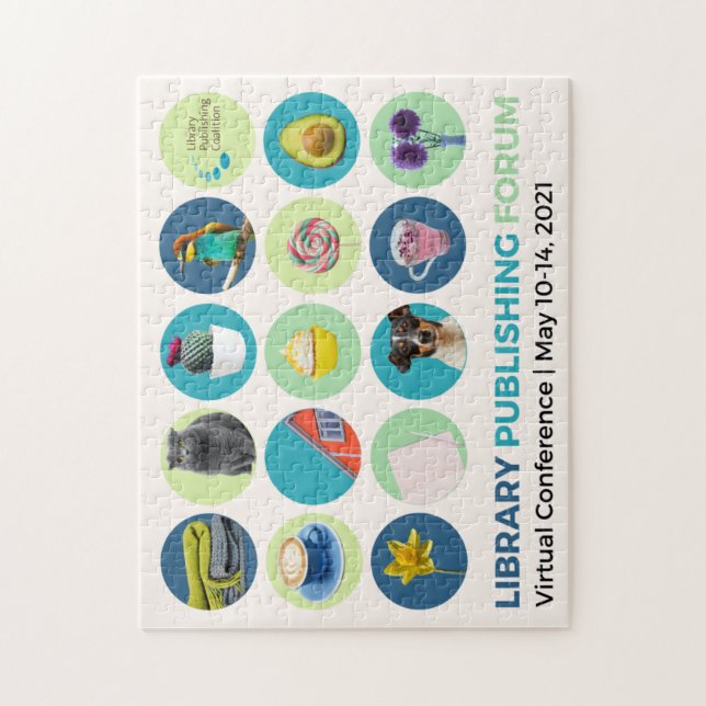 Bibliotek Publishing Forum 2021 Puzzle Pussel (Vertikal)
