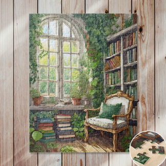 Bibliotek Pussel