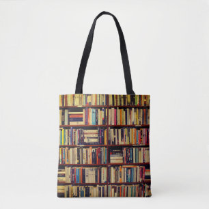 Bibliotek Shelves Tygkasse