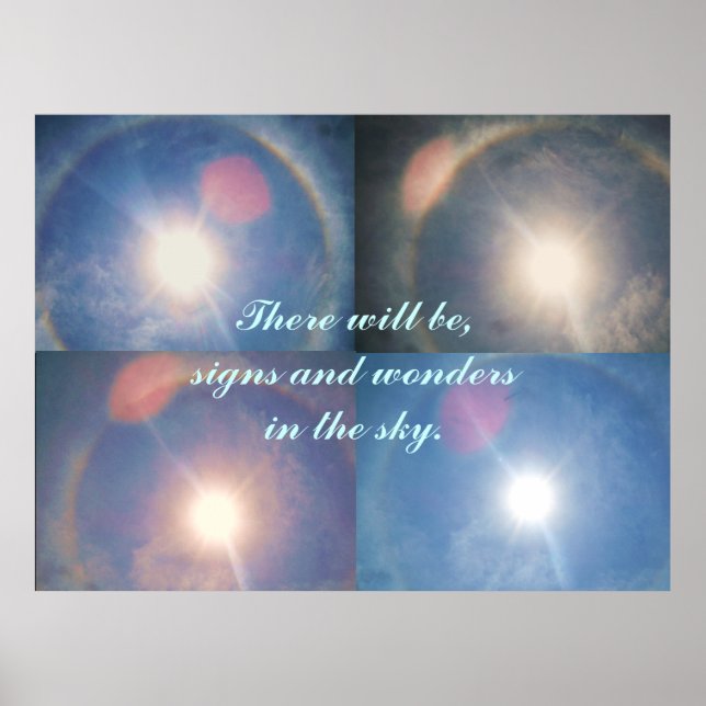 BIBLIOTEK, SIGNALER OCH WONDERS poster (Framsidan)