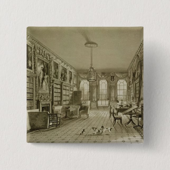 Bibliotek som vardagsrum, Cassiobury parkerar, Knapp (Framsida)
