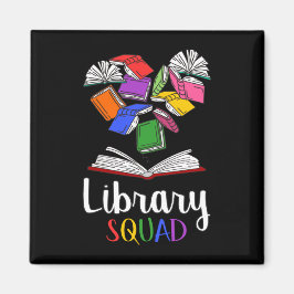 Bibliotek Squad I Magnet