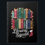 Bibliotek Squad jul Bok Älskare Team Reading Anteckningsbok<br><div class="desc">Bibliotek Squad jul Bok Älskare Team Reading</div>