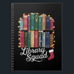 Bibliotek Squad jul Bok Älskare Team Reading Anteckningsbok<br><div class="desc">Bibliotek Squad jul Bok Älskare Team Reading</div>