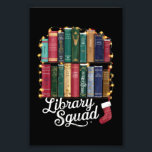 Bibliotek Squad jul Bok Älskare Team Reading Fototryck<br><div class="desc">Bibliotek Squad jul Bok Älskare Team Reading</div>