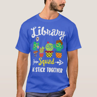 Bibliotek Squad, LUNT, School Cactus Team Lib T Shirt