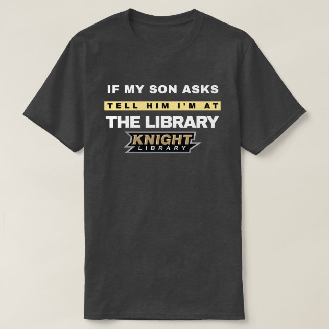 Bibliotek T Shirt (Design framsida)