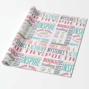 Bibliotek Tunnelbanan Art Presentpapper
