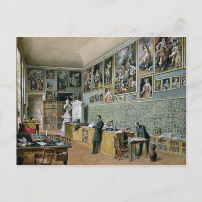 Bibliotek Vykort (Framsida)