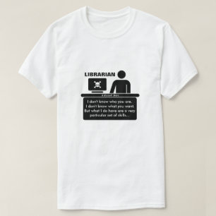 Bibliotekare - en minister t shirt