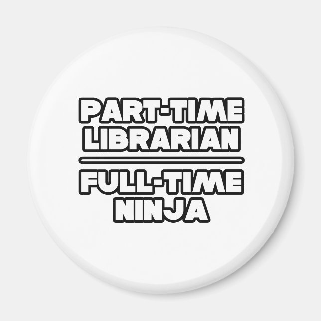Bibliotekare..Ninja Magnet (Framsidan)