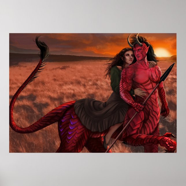 Bibliotekaren och Beasten poster (Framsidan)