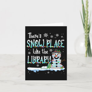 Bibliotekarie Det finns ingen plats som biblioteke Kort