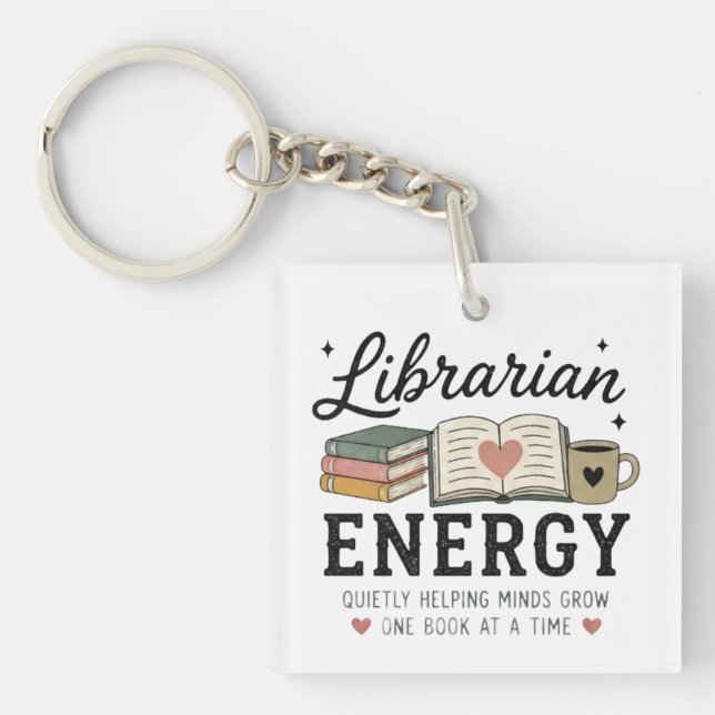 Bibliotekarie Energi Tyst Hjälper Sinnen Växa (Framsidan)