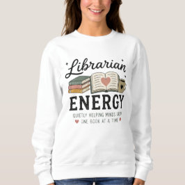 Bibliotekarie Energi Tyst Hjälper Sinnen Växa T Shirt