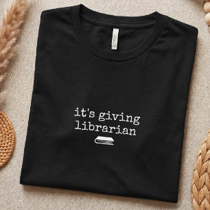 Bibliotekarie för bokälskare Enkel yrkestext T Shirt