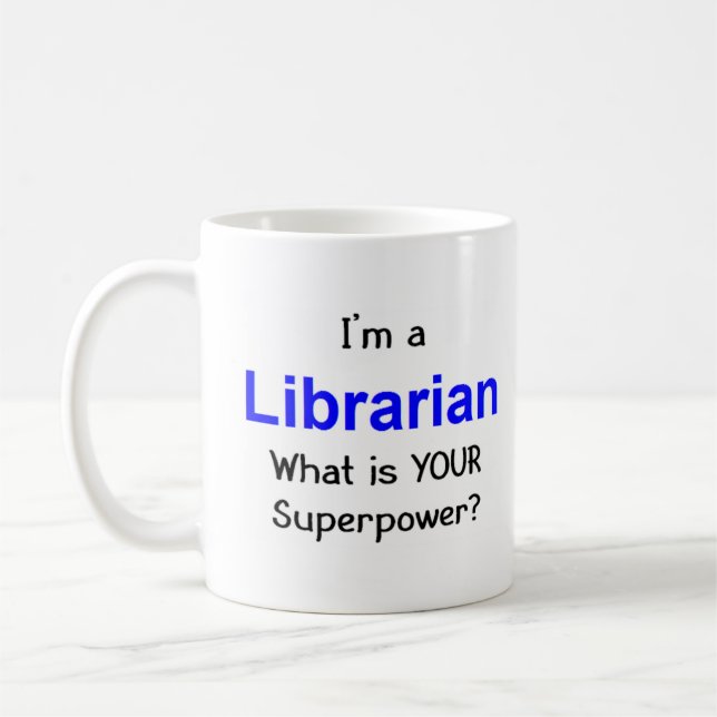 Bibliotekarie Kaffemugg (Vänster)