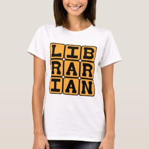 Bibliotekarie, Mästare på böcker T-shirt
