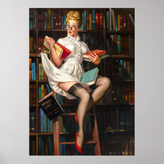 Bibliotekarie Poster