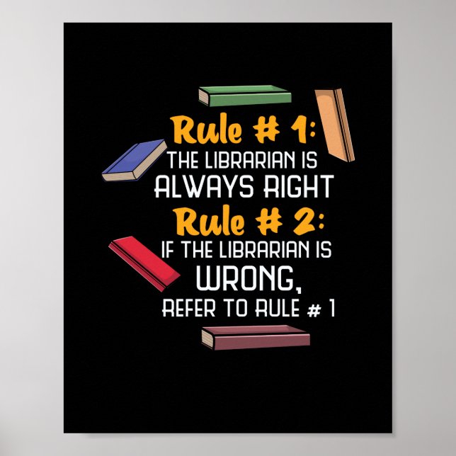 bibliotekarie poster (Framsidan)