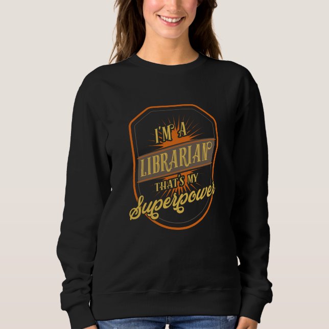bibliotekarie t shirt (Framsida)