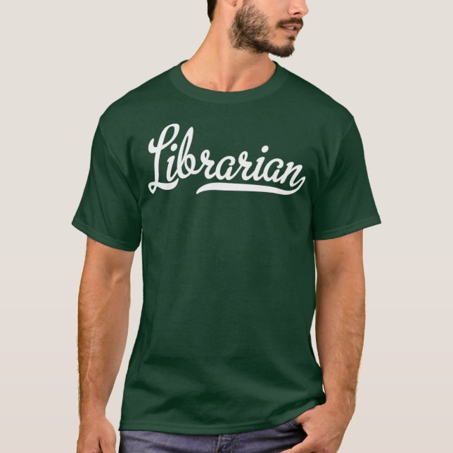 bibliotekarie t shirt (Framsida)