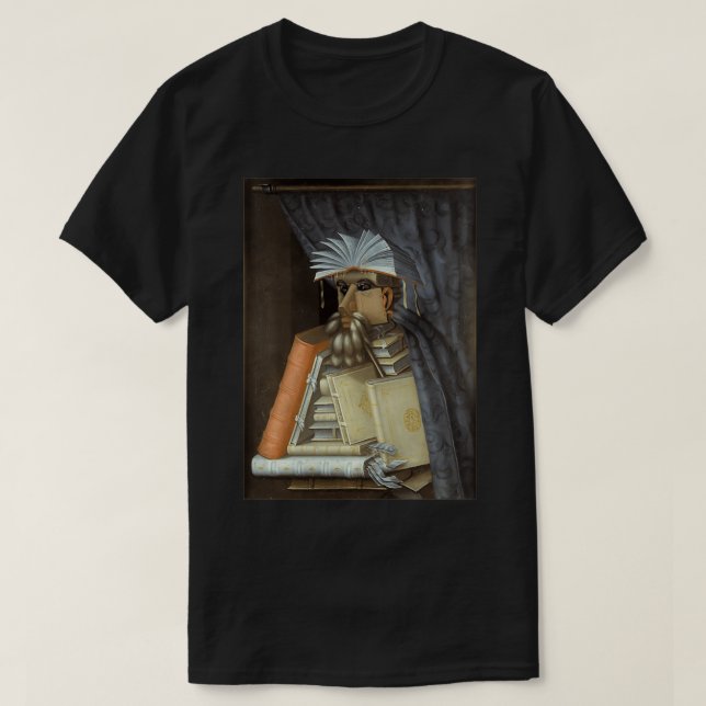 Bibliotekarien av Giuseppe Arcimboldo 1566 T Shirt (Design framsida)