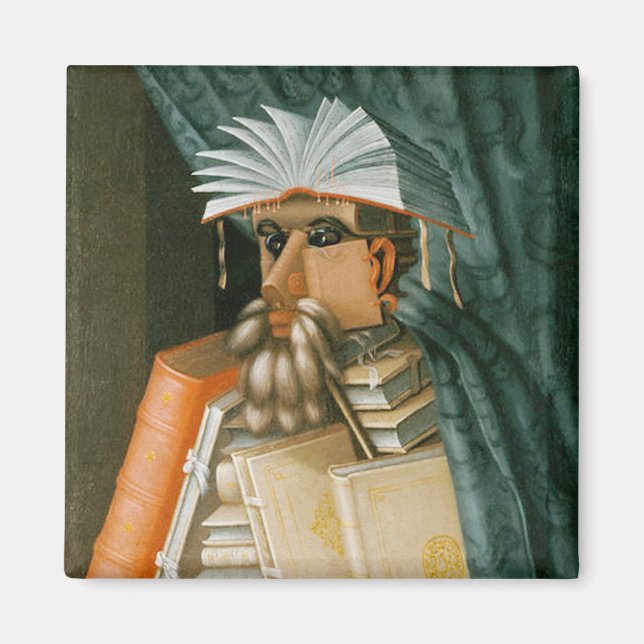 Bibliotekarien Magnet (Framsidan)