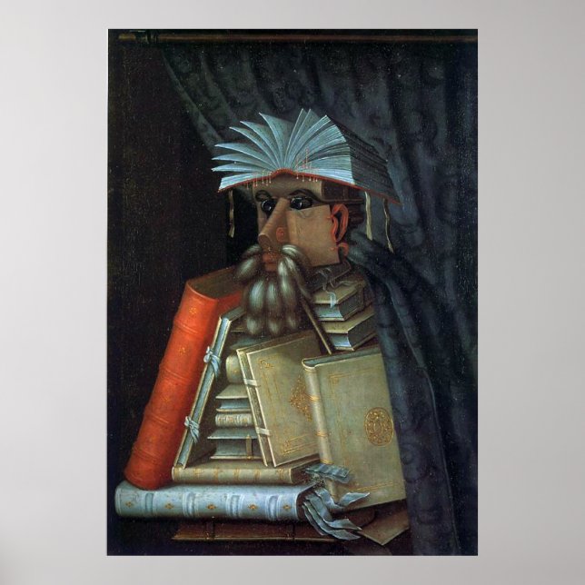 Bibliotekarien Poster (Framsidan)