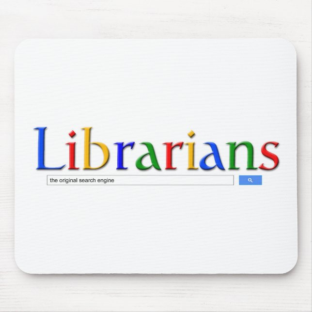 bibliotekarier den original- sökandemotorn musmatta (Framsidan)