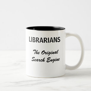 Bibliotekarier Två-Tonad Mugg