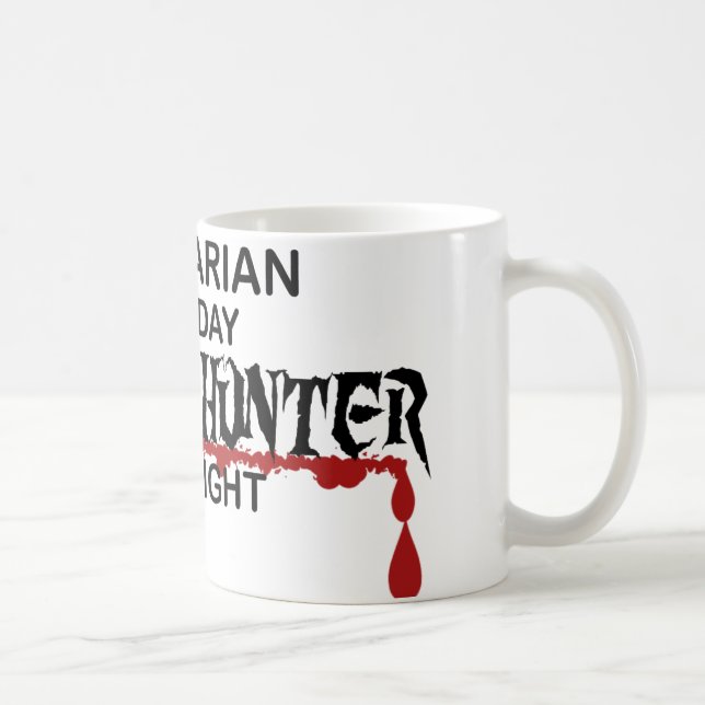 BibliotekarieZombiejägare Kaffemugg (Höger)