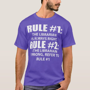 Bibliotekariska bibliotek är alltid Höger på 3671 T Shirt