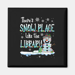 Bibliotekariska där är Snö Ställe som Bibliotek Ch Magnet