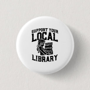 Bibliotekariska - stödja din lokala Bibliotek Knapp