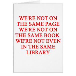 bibliotekbok hälsningskort