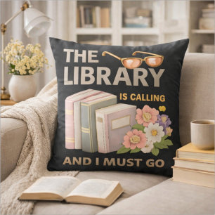 BIBLIOTEKET ROPAR OCH JAG MÅSTE GÅ KUDDE