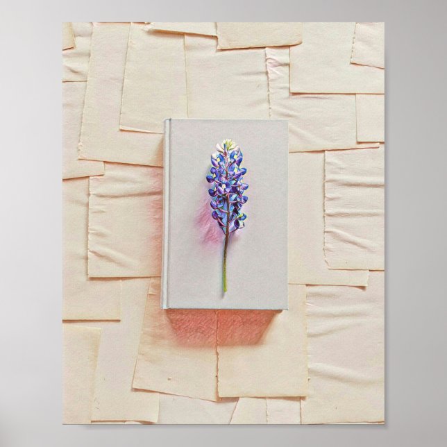 Bibliotekets födelsedagspresent poster (Framsidan)