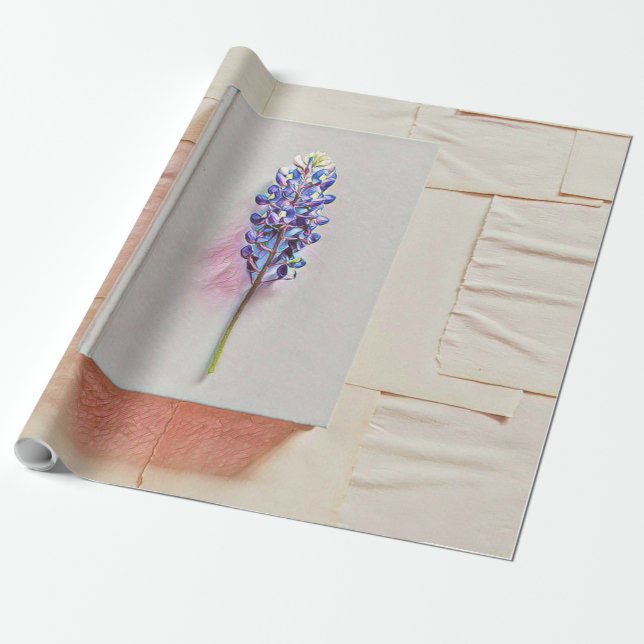 Bibliotekets födelsedagspresent presentpapper (Utrullad)