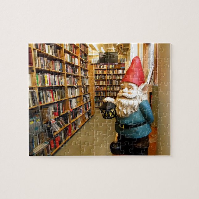 BibliotekGnome mig Pussel (Horisontell)
