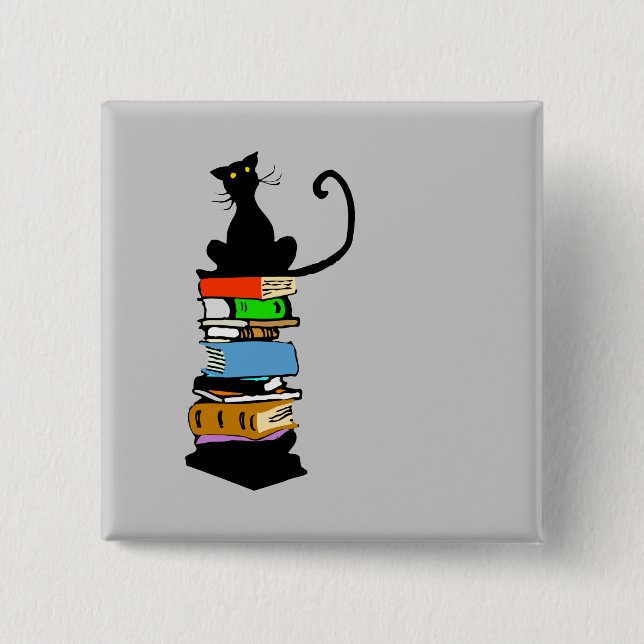 Bibliotekkatt Knapp (Framsida)