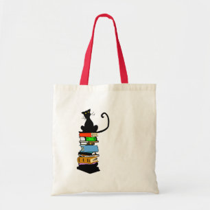 Bibliotekkatt Tygkasse