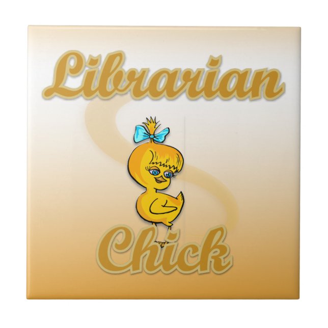 BiblioteksChick Kakelplatta (Framsidan)