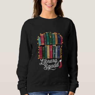 Biblioteksgrupp Julbokälskare Lag Läsning T Shirt