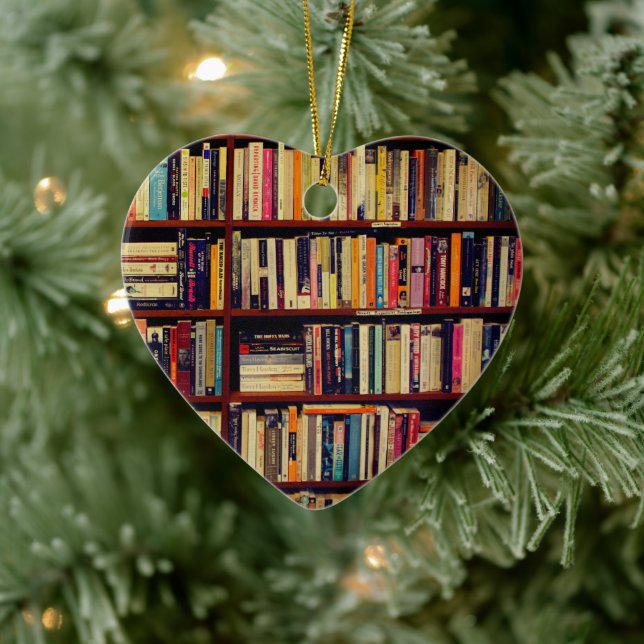 Bibliotekshyllor Julgransprydnad Keramik (Träd)